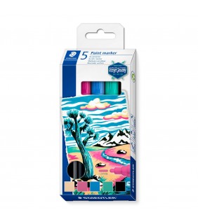 Staedtler Design Journey, paint marker 349 - assorted pack of 5