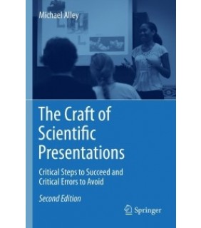 Springer ebook The Craft of Scientific Presentations