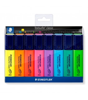 Staedtler Textsurfer® classic highlighter - wallet 8