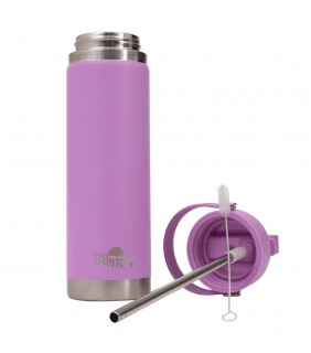 Spencil Big Insulated Water Bottle 650ml - Lilac