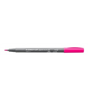 Staedtler pigment brush pen - magenta