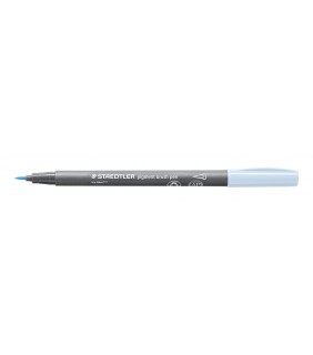 Staedtler pigment brush pen - ice blue