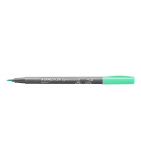 Staedtler pigment brush pen - jade green