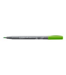 Staedtler pigment brush pen - willow green