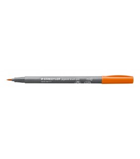 Staedtler pigment brush pen - sienna raw