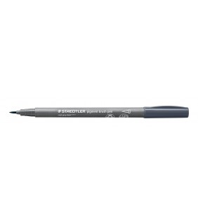 Staedtler pigment brush pen - cool grey dark