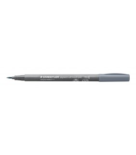 Staedtler pigment soft brush pen - cool grey medium