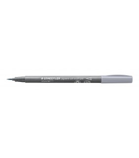 Staedtler pigment soft brush pen - cool grey light