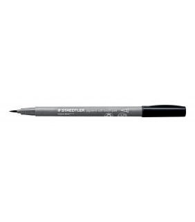 Staedtler pigment soft brush pen - intense black
