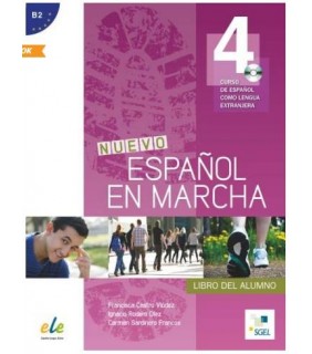 Sgel Espanola Libreria Espanol En Marcha Nuevo 4 / B2 Libro Alumno & CD