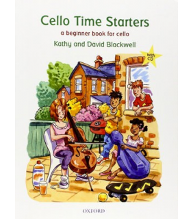 Hal Leonard Cello Time Starters Bk/CD