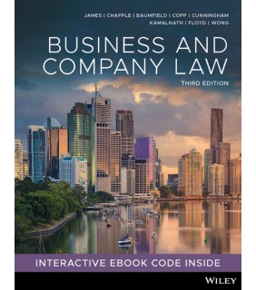 John Wiley & Sons Business and Company Law 3E