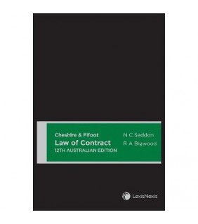 LexisNexis Australia Cheshire & Fifoot Law of Contract, 12th Australian edition