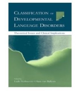 Psychology Press ebook Classification of Developmental Language Disorders