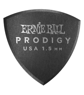 Ernie Ball Guitar Picks 1.5MM BLACK STANDARD PRODIGY 6-PACK