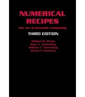 Cambridge University Press Numerical Recipes: The Art of Scientific Computing