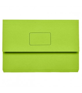  Document Wallet Foolscap Slimpick Green