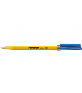 Staedtler Ballpoint Pen Stick 430 Fine - Blue