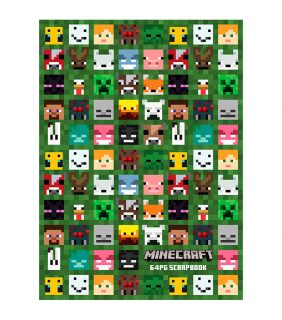 Hunter Leisure MINECRAFT 64PG SCRAP BK FSCMIX