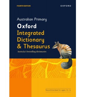 Oxford University Press ANZ Australian Primary Oxford Integrated Dictionary & Thesaurus