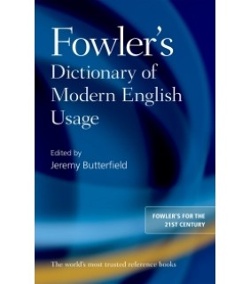Oxford University Press UK ebook RENTAL 1YR Fowler's Dictionary of Modern English Usage
