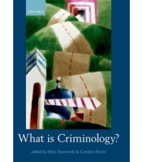 Oxford University Press UK ebook RENTAL 1YR What is Criminology?