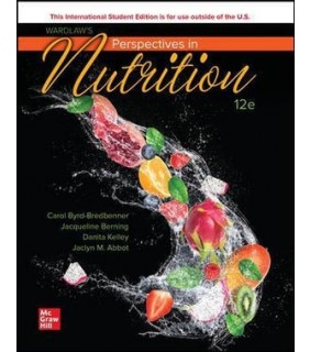 Mhe Us Wardlaw's Perspectives In Nutrition