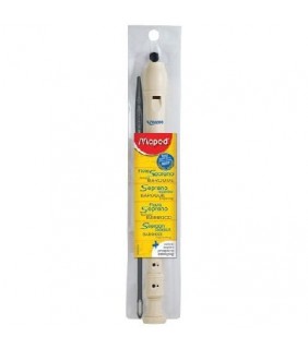 Maped Recorder Soprano with Baroque Fingering Maped