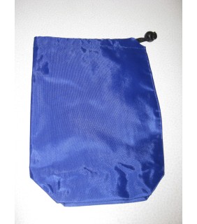 Bag with Draw Cord 50cm x 40cm Navy Waterproof Nylon