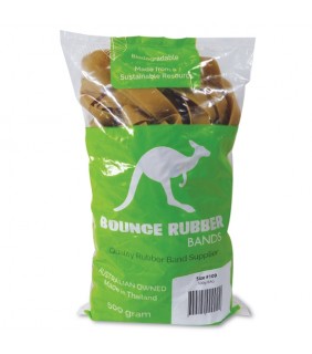 Bounce RUBBER BANDS 500GM SIZE 109