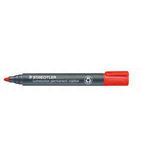 Staedtler permanent marker bullet point - red