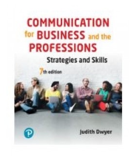 Pearson Australia ebook Communication for Business and the Professions: Strate