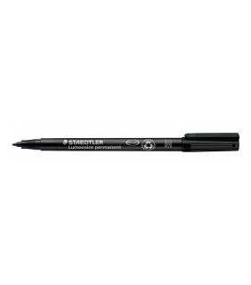 Staedtler permanent medium - black