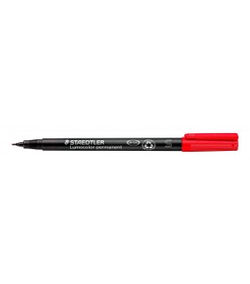 Staedtler permanent superfine - red