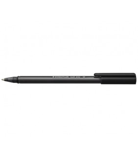Staedtler 432 TRIANGULAR BALLPOINT STICK PEN MEDIUM BLACK