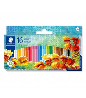 Staedtler Noris oil pastels - 16 assorted colours