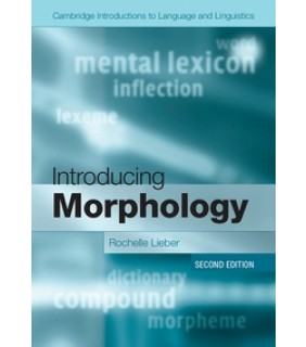 Cambridge University Press ebook Introducing Morphology