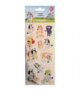 Hunter Leisure BLUEY STICKERS HOLO 3PK