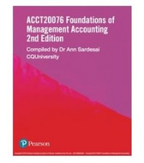 Pearson Australia ebook ACCT20076 Found of Mangmt Acc CB