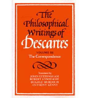 The Philosophical Writings of Descartes V3