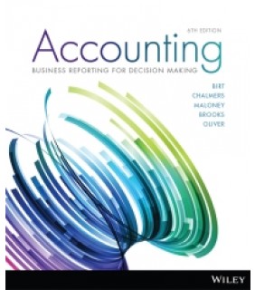 Accounting: Business Reporting for Decision Making (In - EBOOK