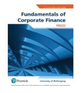 Pearson Australia ebook Fund of Corporate Finance FIN222