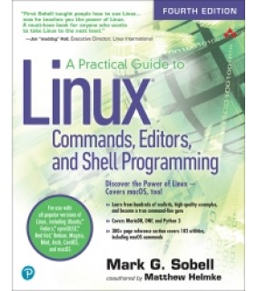 Addison Wesley ebook A Practical Guide to Linux Commands, Editors, and Shel