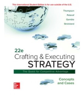 Mhe Us ebook Crafting & Executing Strategy: Concepts and Cases