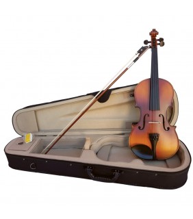 Vivo Vivo Neo Student Violin 1/2 Outfit - Setup