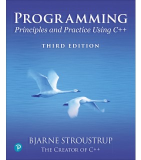 Addison Wesley ebook Programming 3E: Principles and Practice Using C++