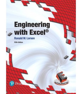 Pearson Education ebook Engineering with Excel 5E