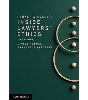 Cambridge University Press ebook Parker and Evans's Inside Lawyers' Ethics 4th Edition
