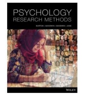 Psychology research methods - EBOOK