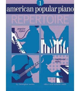 Norton American Popular Repertoire Bk/CD LVL1